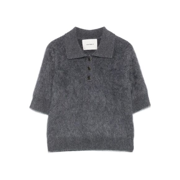 Lisa Yang Grey Tops - Polo Tops Women - Picture 1 of 5